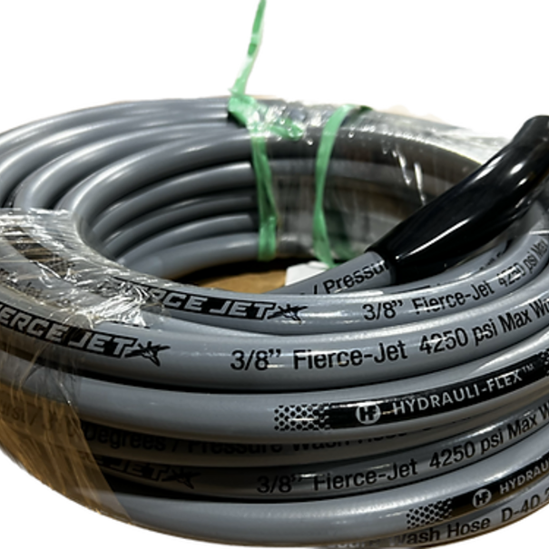 Fierce Jet 200ft 4250PSI 3/8 Hose Single Wire High Pressure