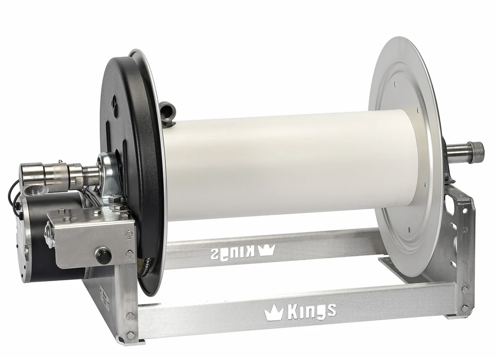 18" Kings Electric Hose Reel 1" Manifold (855) C3SKIDS