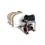 500 Gallon Pressure Washing Skid 8GPM/3500 PSI