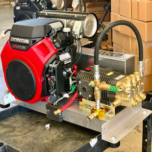 Honda GX690 8GPM/3500PSI Bandit Belt Drive Skid