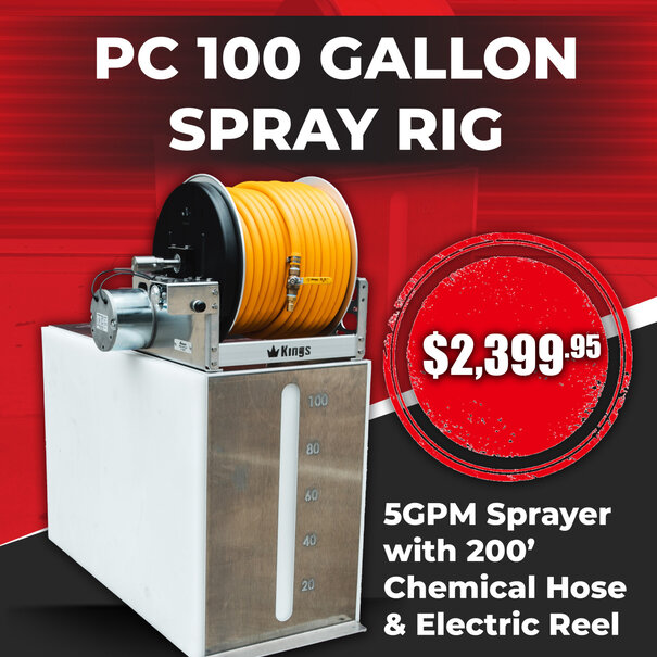 PC 100 Gallon Spray Rig