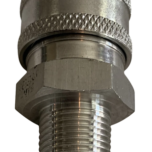 3/8" Male Stainless Steel Quick Connect