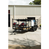 7x14 Hot Water & Gas Soft Wash Trailer