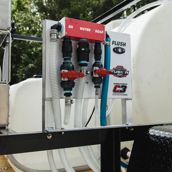7x14 Hot Water & Gas Soft Wash Trailer