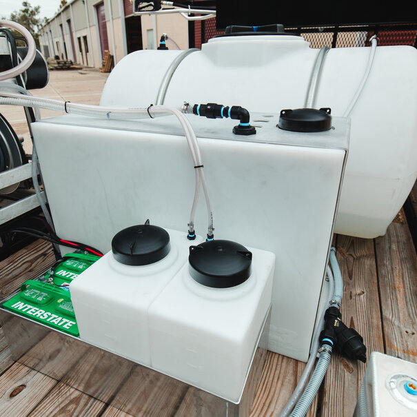 6x12 Pressure & 12V Soft Washing Trailer