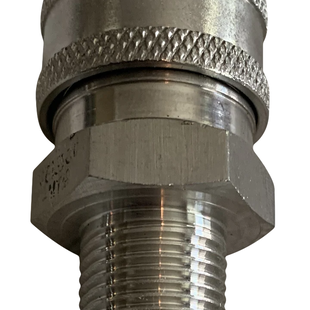 1/4" Male Stainless Steel Quick Connect