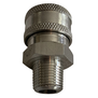 1/4" Male Stainless Steel Quick Connect