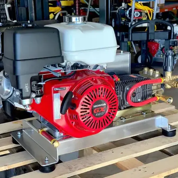 Honda Honda GX390 5.5GPM/3000PSI Bandit Belt Drive Skid