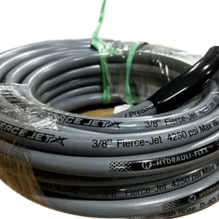 Fierce Jet 100ft 6200PSI 1/2 Hose 2-Wire High Pressure Hose
