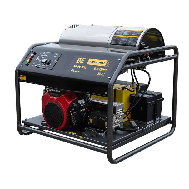 BE Honda GX690 8GPM/3500PSI Hot Water Skid