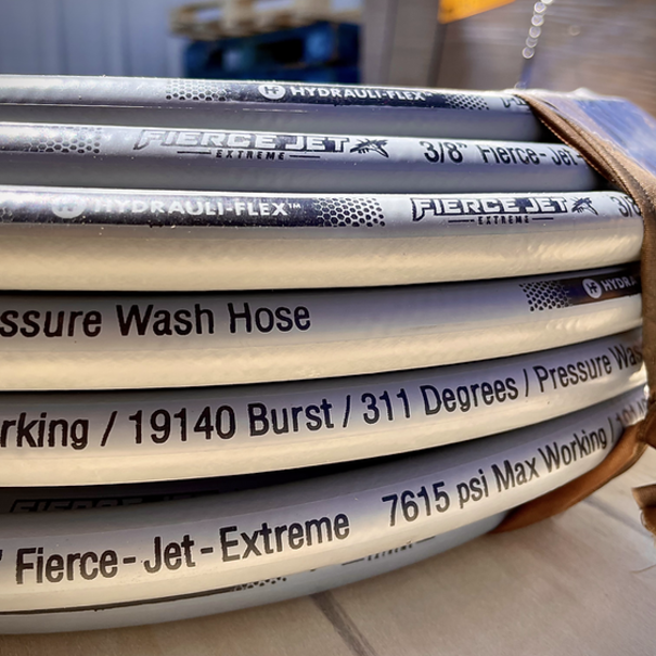 fierce jet Fierce Jet 50ft 7250PSI 3/8 2-Wire High Pressure Hose