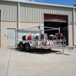 7x12 Alpha Aluminum Trailer IN STOCK