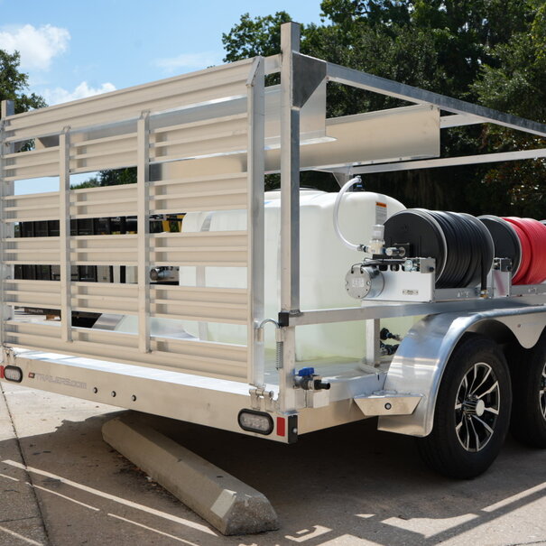 7x12 Alpha Aluminum Trailer IN STOCK