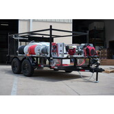 6x12 Pressure Washing & Gas Soft Wash Trailer