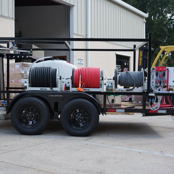 6x12 Pressure Washing & Gas Soft Wash Trailer