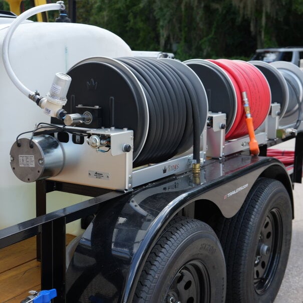 6x12 Pressure Washing & Gas Soft Wash Trailer