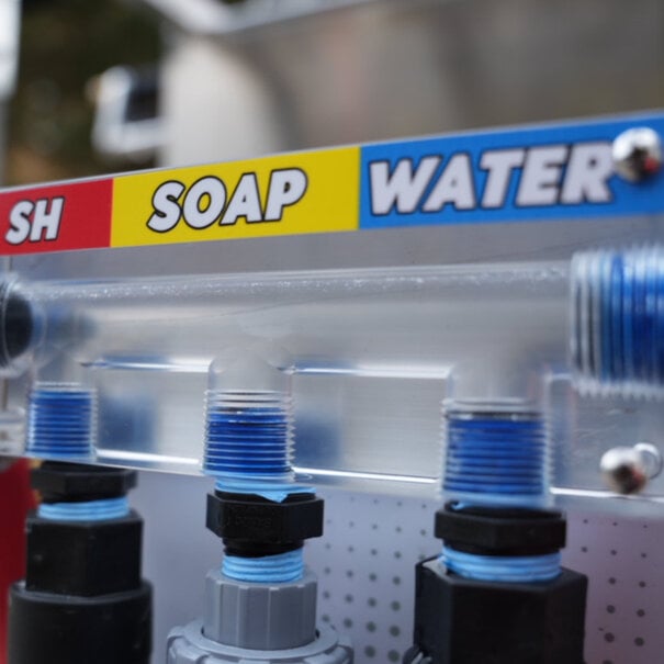 Clear Manifold Block