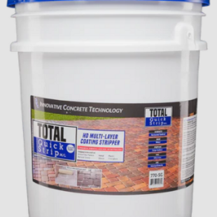 Total Quick Strip - Paint & Coatings Stripper for Concrete - Multi Layer 5 Gallon