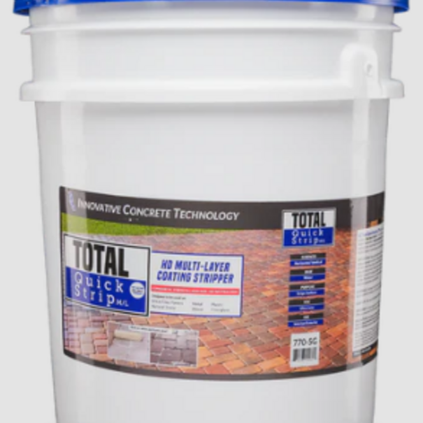 ICT Total Quick Strip - Paint & Coatings Stripper for Concrete - Multi Layer 5 Gallon