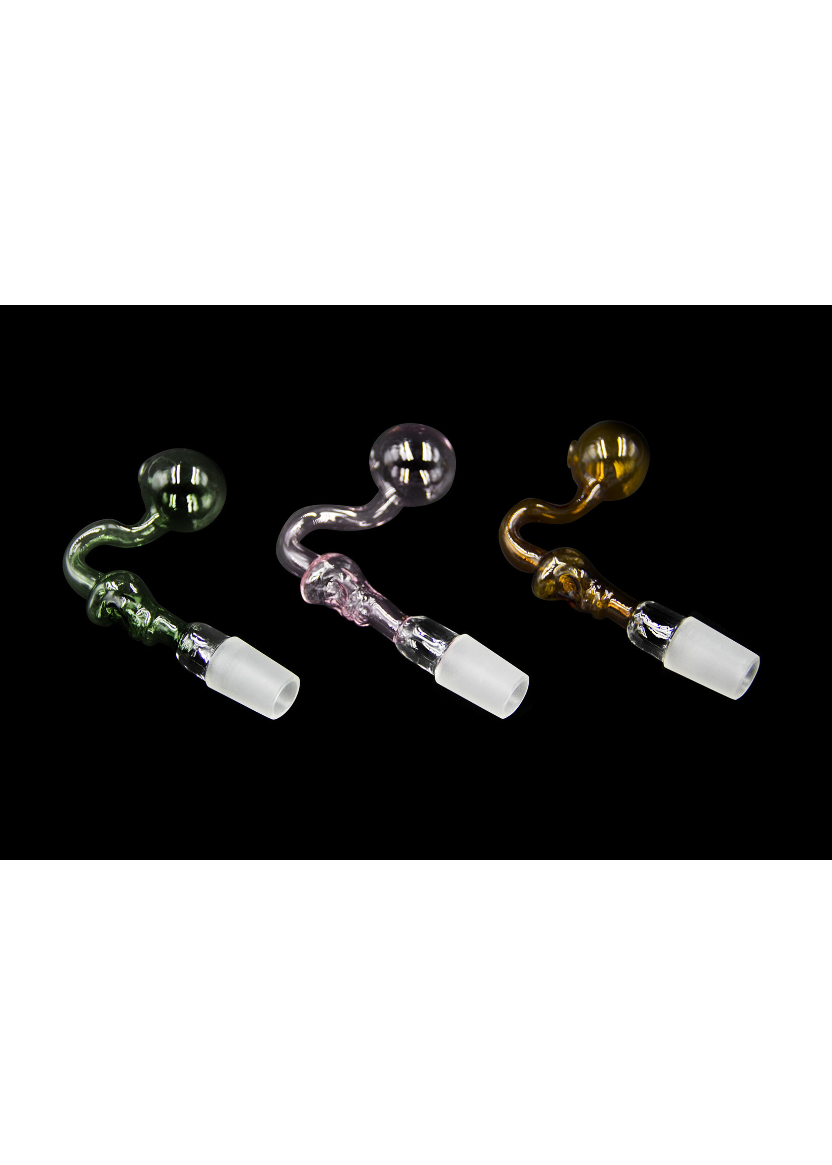 Colored Skull Oil Burner Attachment