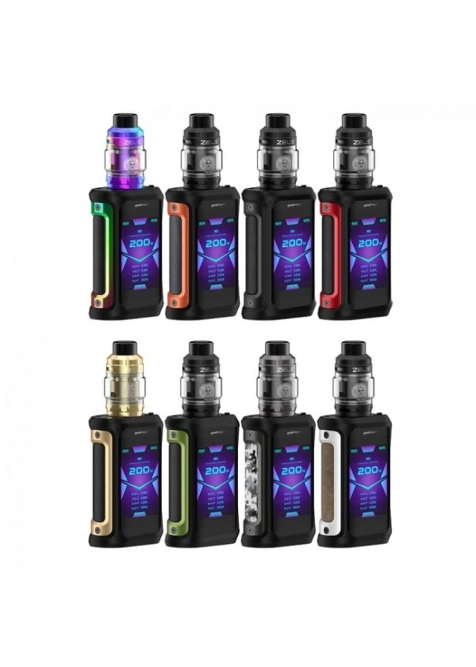 GeekVape GeekVape Aegis X 200W TC Starter Kit With 3.5ML / 5ML Z Sub-Ohm Tank