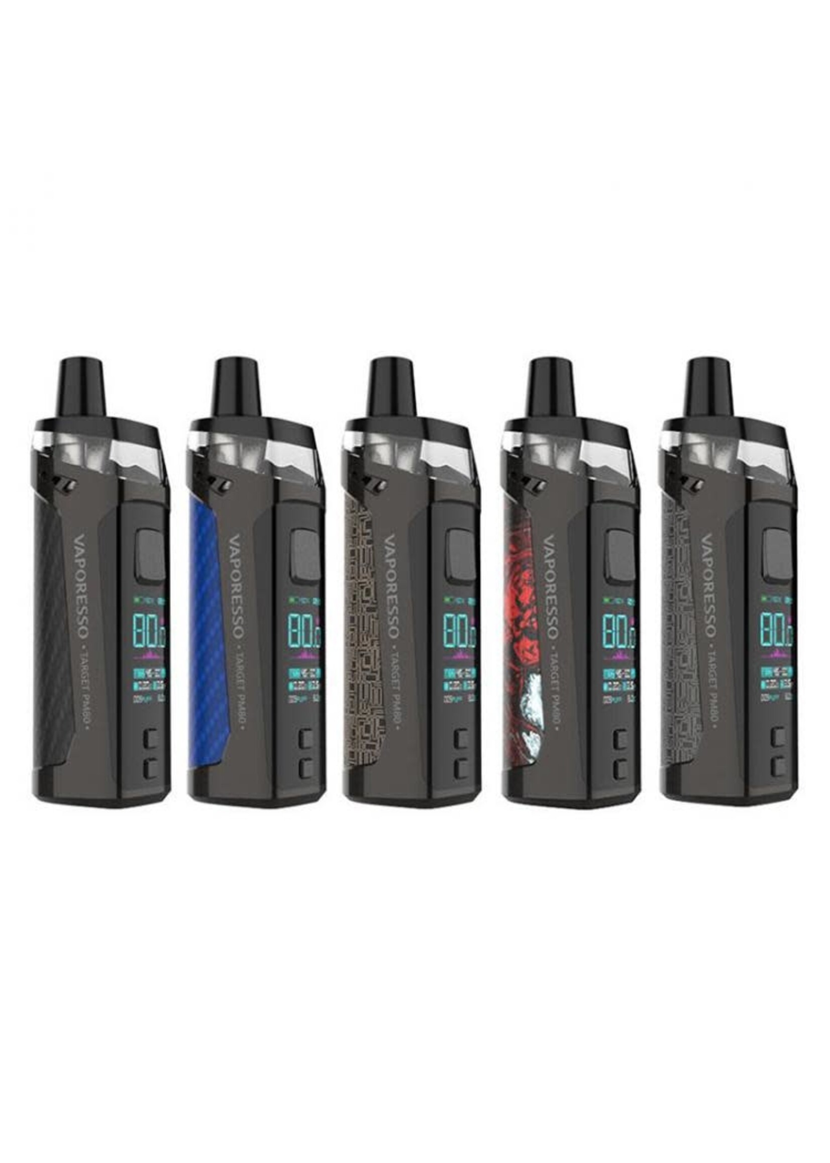 Vaporesso Vaporesso Target PM80 2000mAh Pod System Starter Kit With 2 x 4ML Refillable Pod
