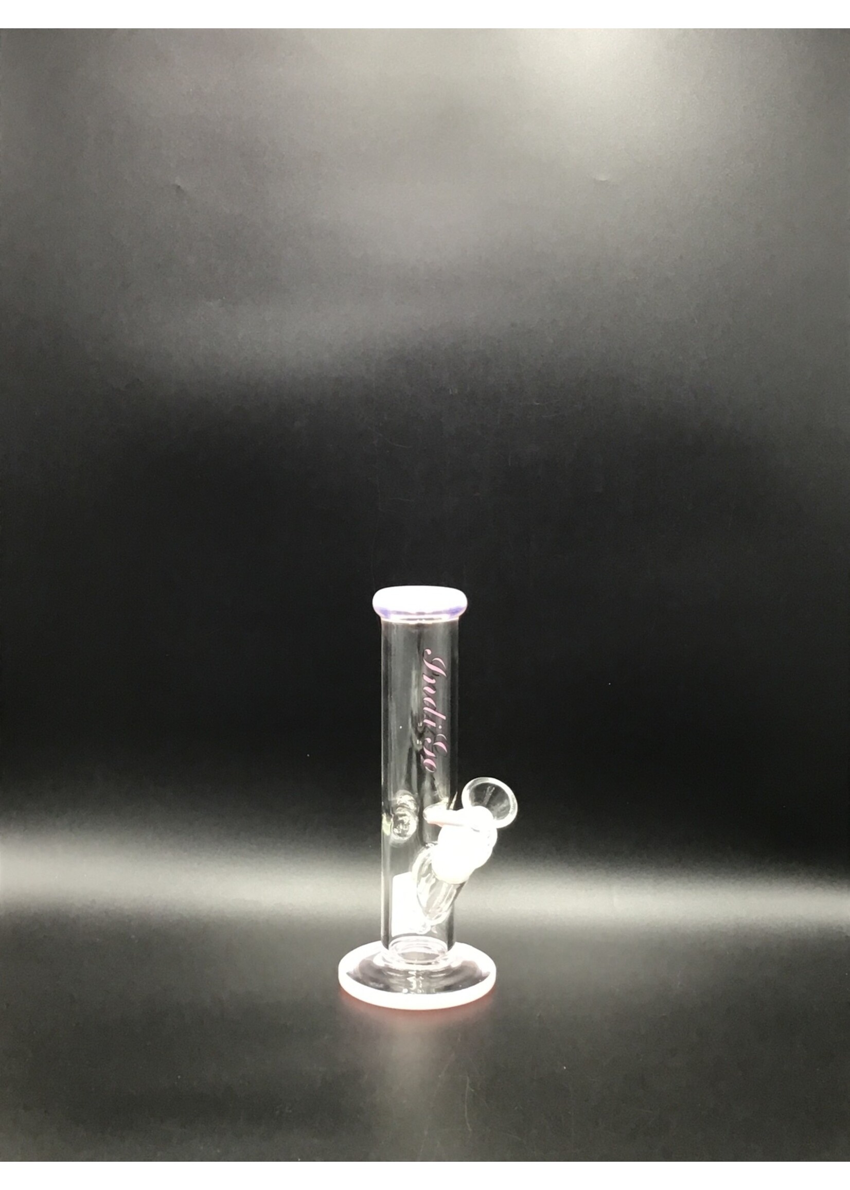 8" Indigo Color Lip Straight Shooter w/ Ice Catcher