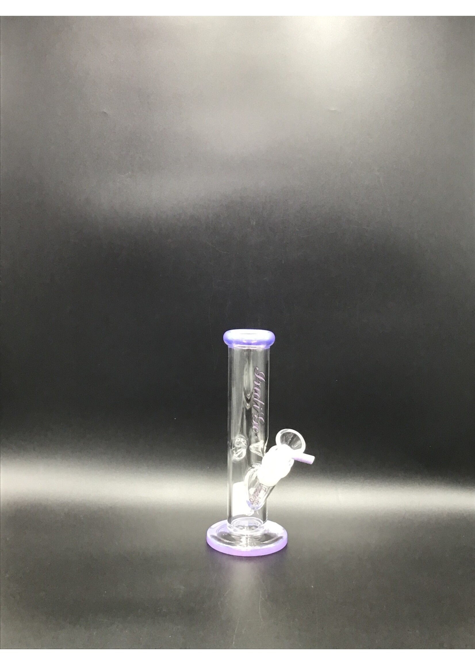 8" Indigo Color Lip Straight Shooter w/ Ice Catcher
