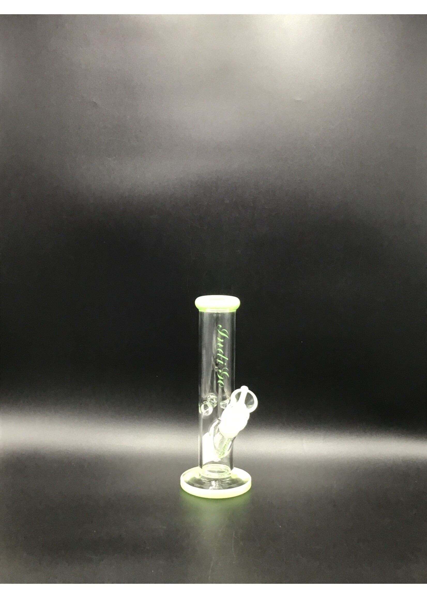 8" Indigo Color Lip Straight Shooter w/ Ice Catcher