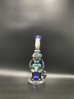 Tataoo TATAOO - 11" Goblin Face Dual Horned Banger Hanger Water Pipe