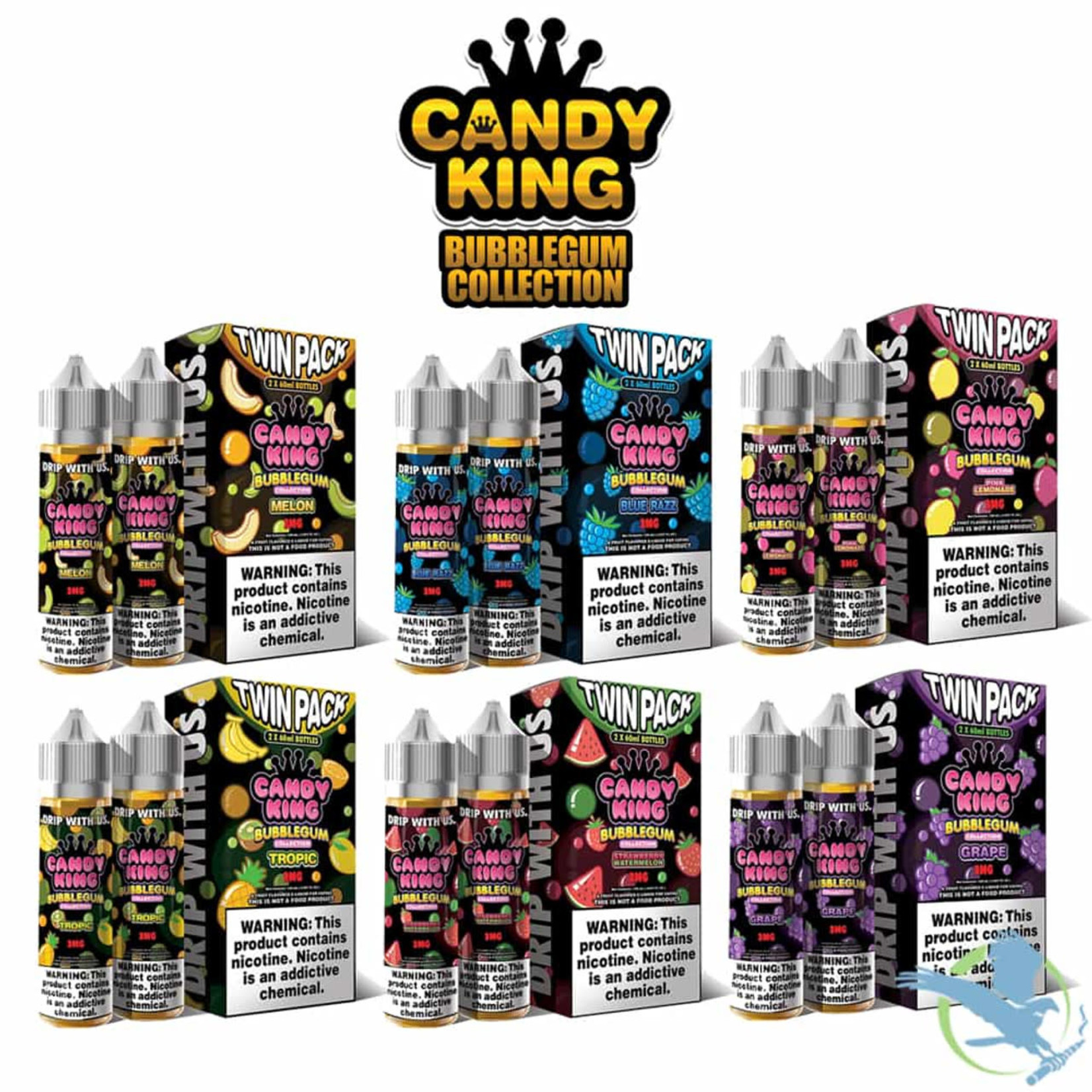 Candy King Candy King Bubblegum Edition E-liquid 120ml