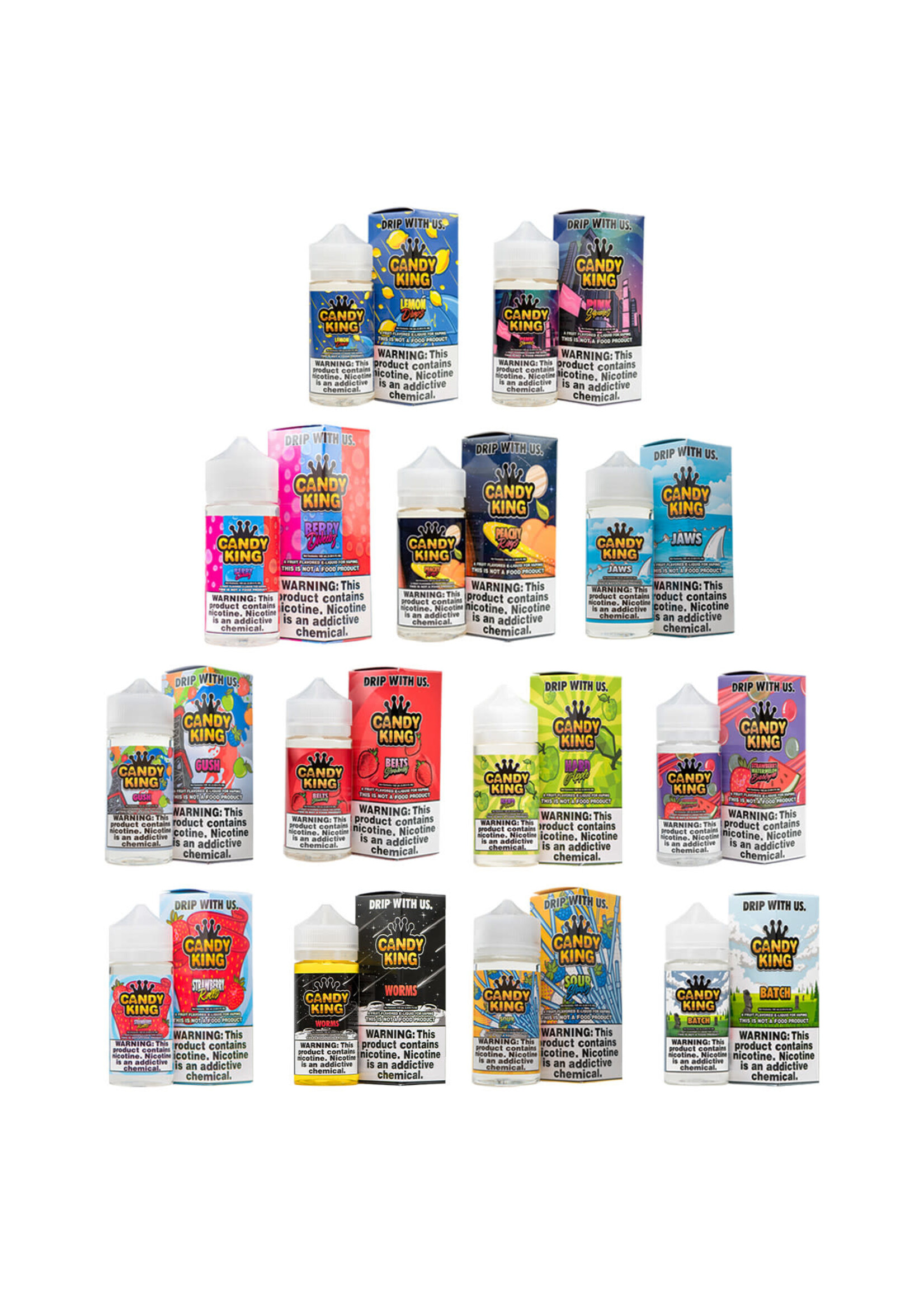 Candy King Candy King E-Liquid 100ml
