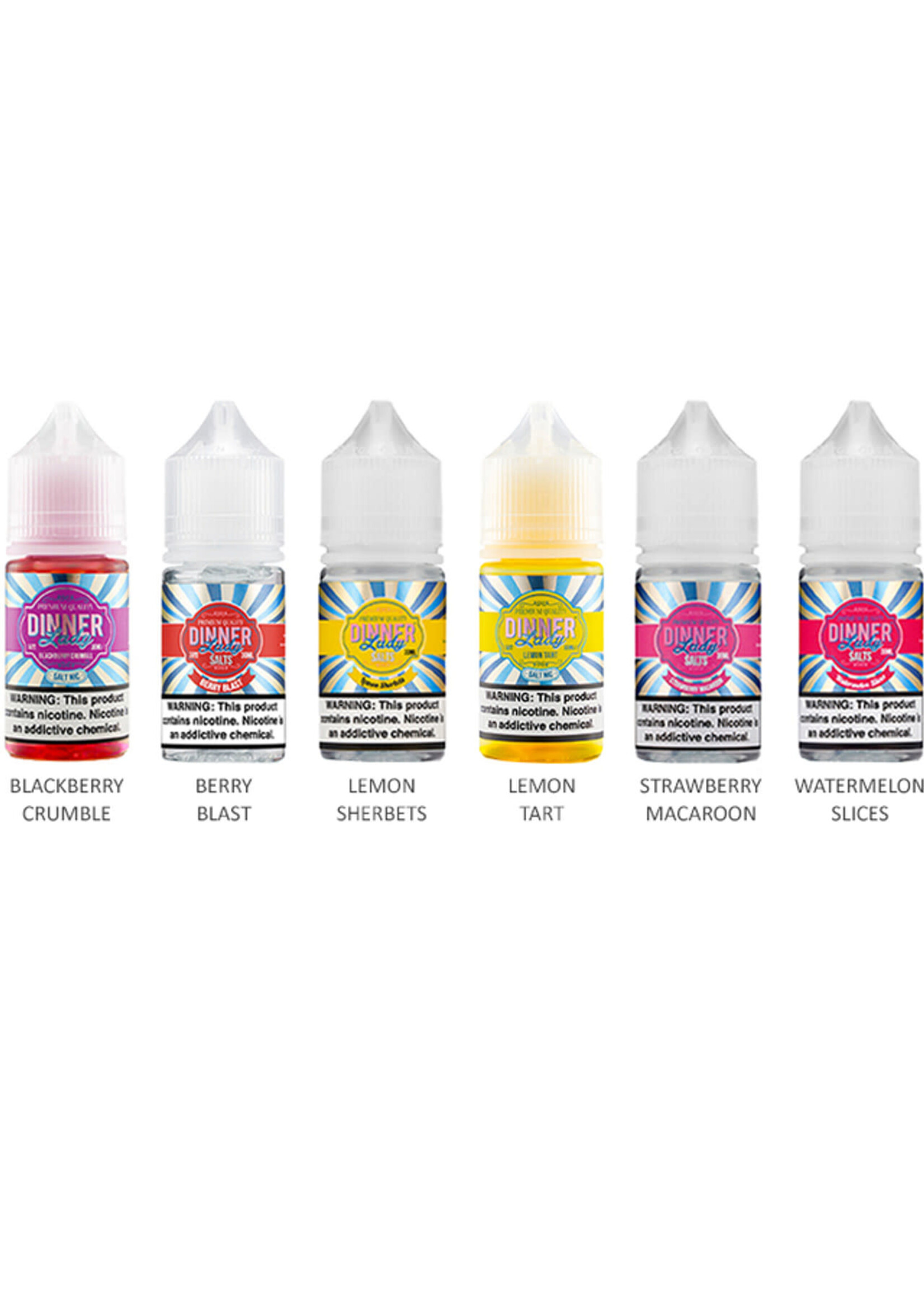 Dinner Lady E-Liquid Dinner Lady Salts 30ml