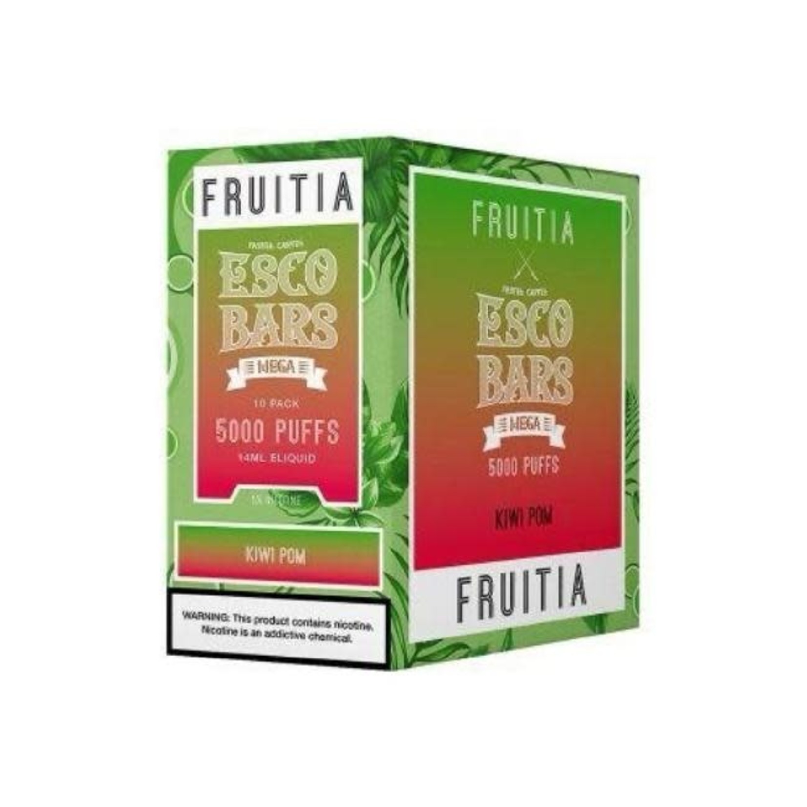 Esco Bars Fruitia Esco Bars Mega - Disposable 14ml 5000 Puff 5%