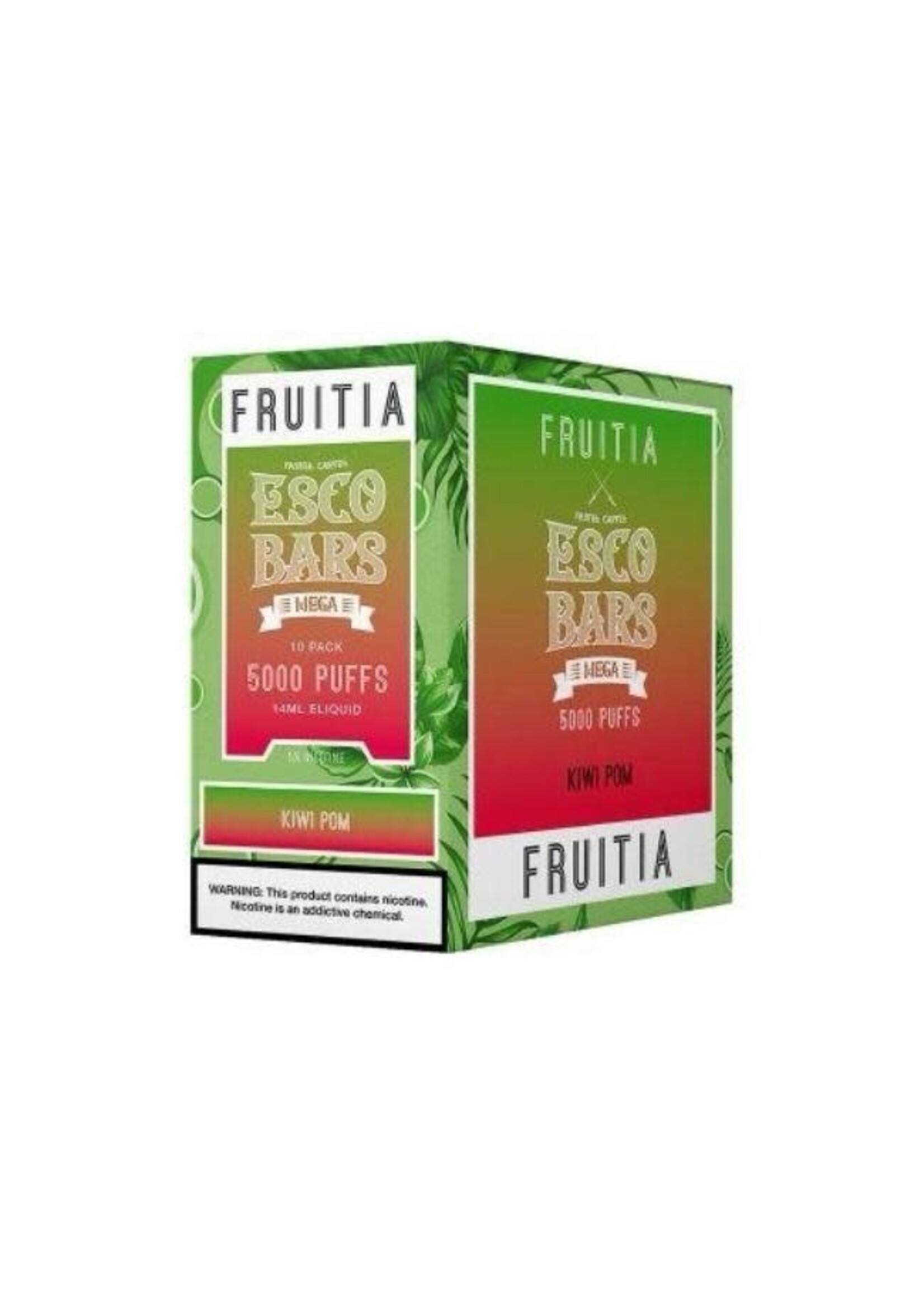 Esco Bars Fruitia Esco Bars Mega - Disposable 14ml 5000 Puff 5%