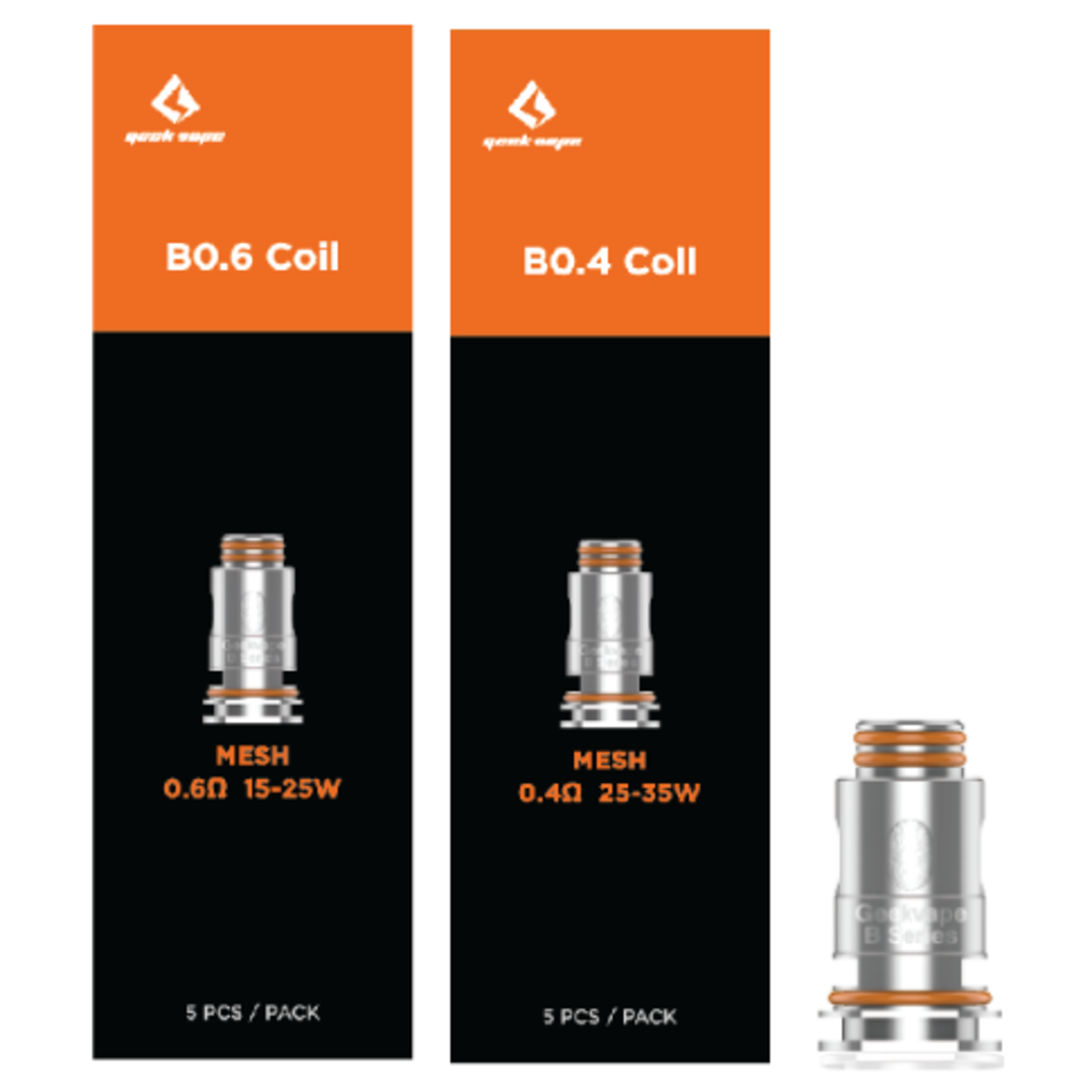 Geek Vape GeekVape B Series Replacement Coils Pack of 5 Lucky