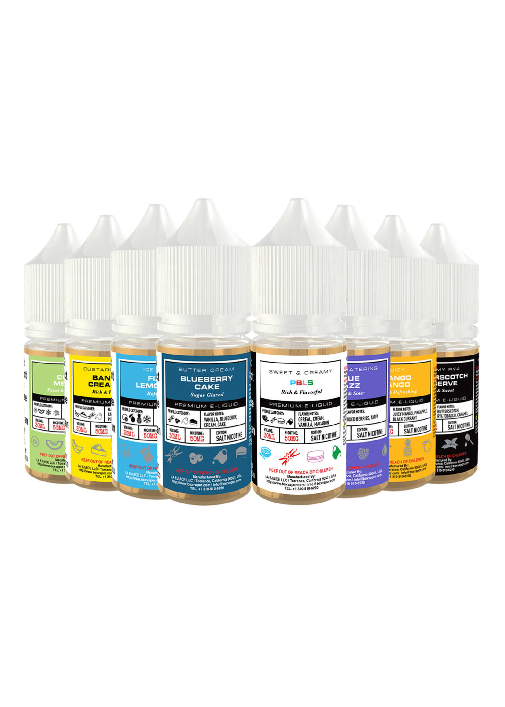 Glas BSX Series Nicotine Salt E-Liquid By  Glas 30ML