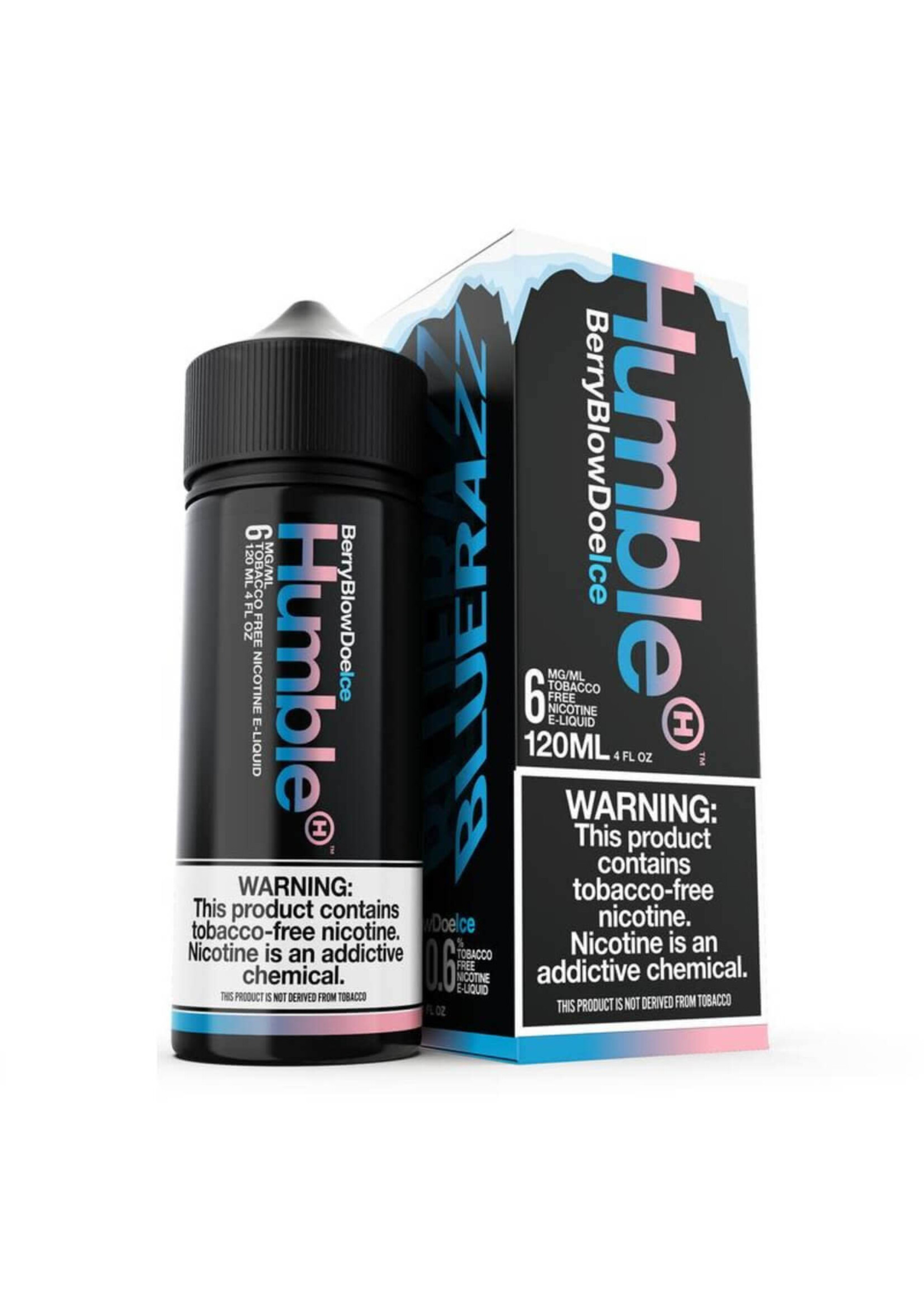 Humble on Ice Humble Juice Co. ICE Synthetic Nicotine E-Liquid 120ML