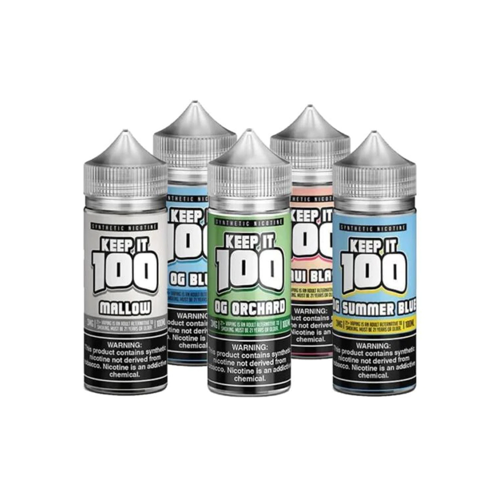 Keep It 100 Keep It 100 Synthetic Nicotine E-Liquid 100ML