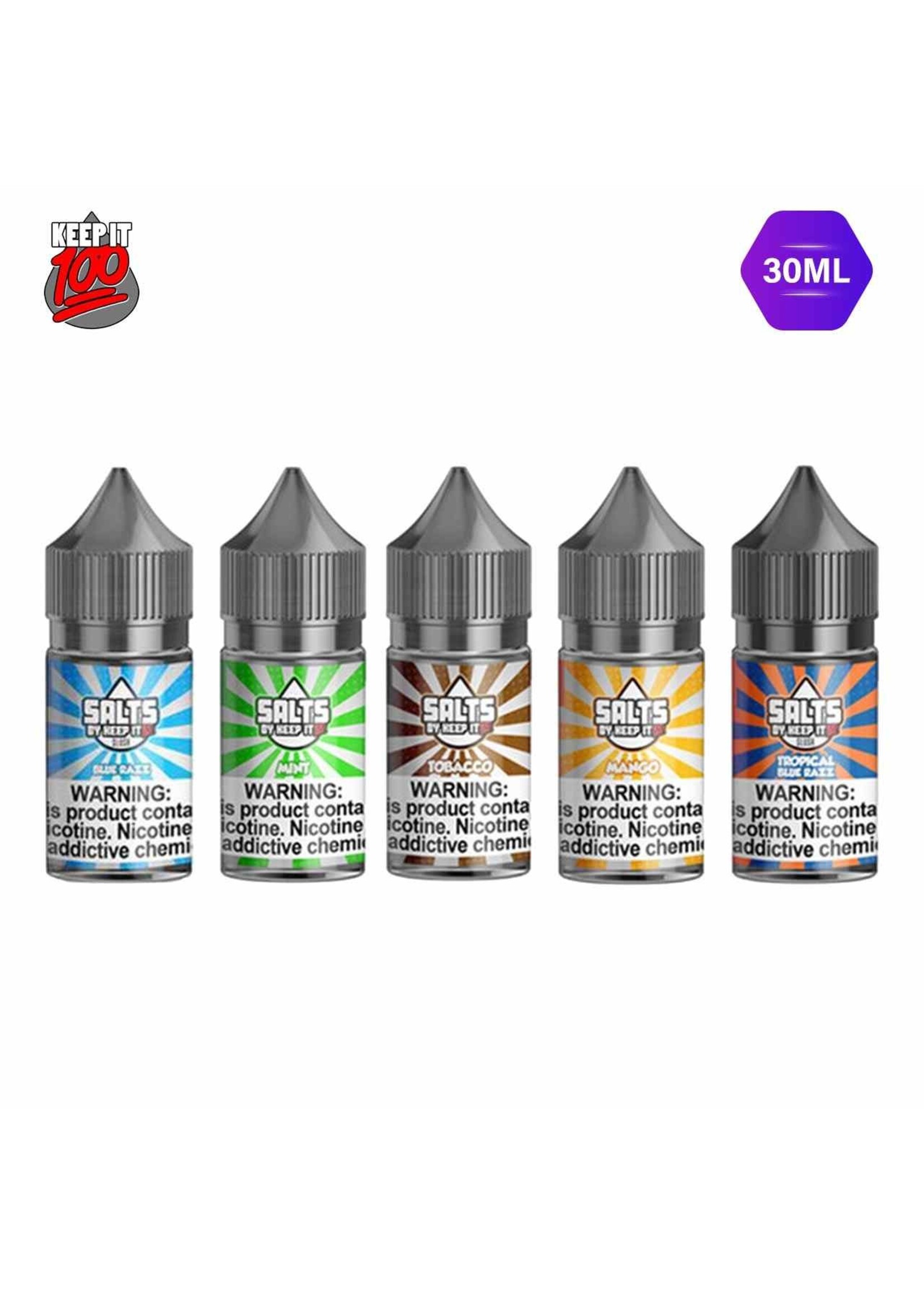 Salts Salts by Keep it 100 40mg E-Liquid 30ml