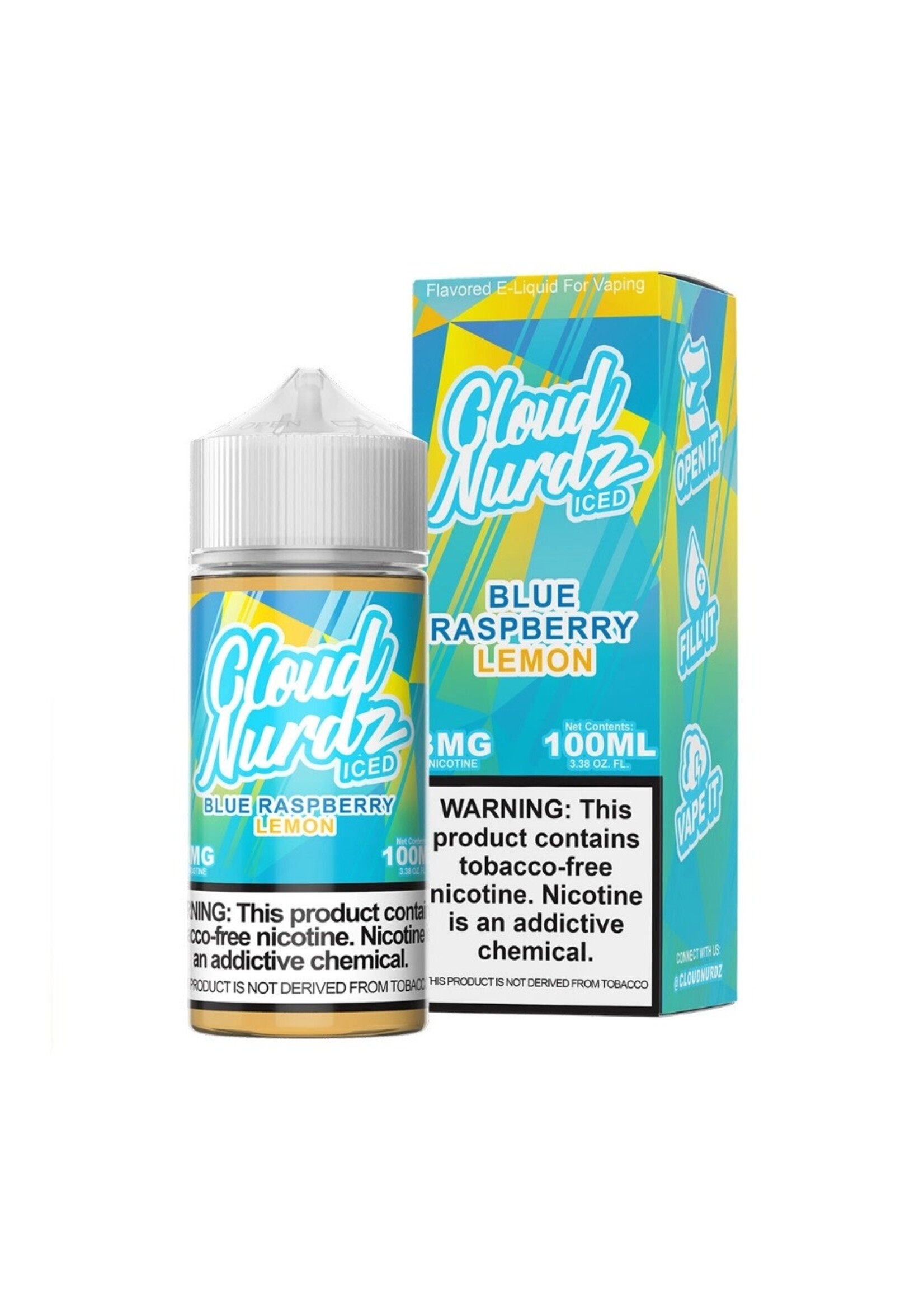 Cloud Nurdz E-Liquid Cloud Nurdz E-Liquid 100ml