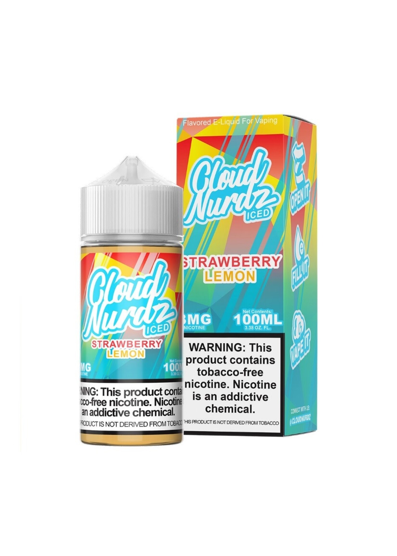 Cloud Nurdz E-Liquid Cloud Nurdz E-Liquid 100ml