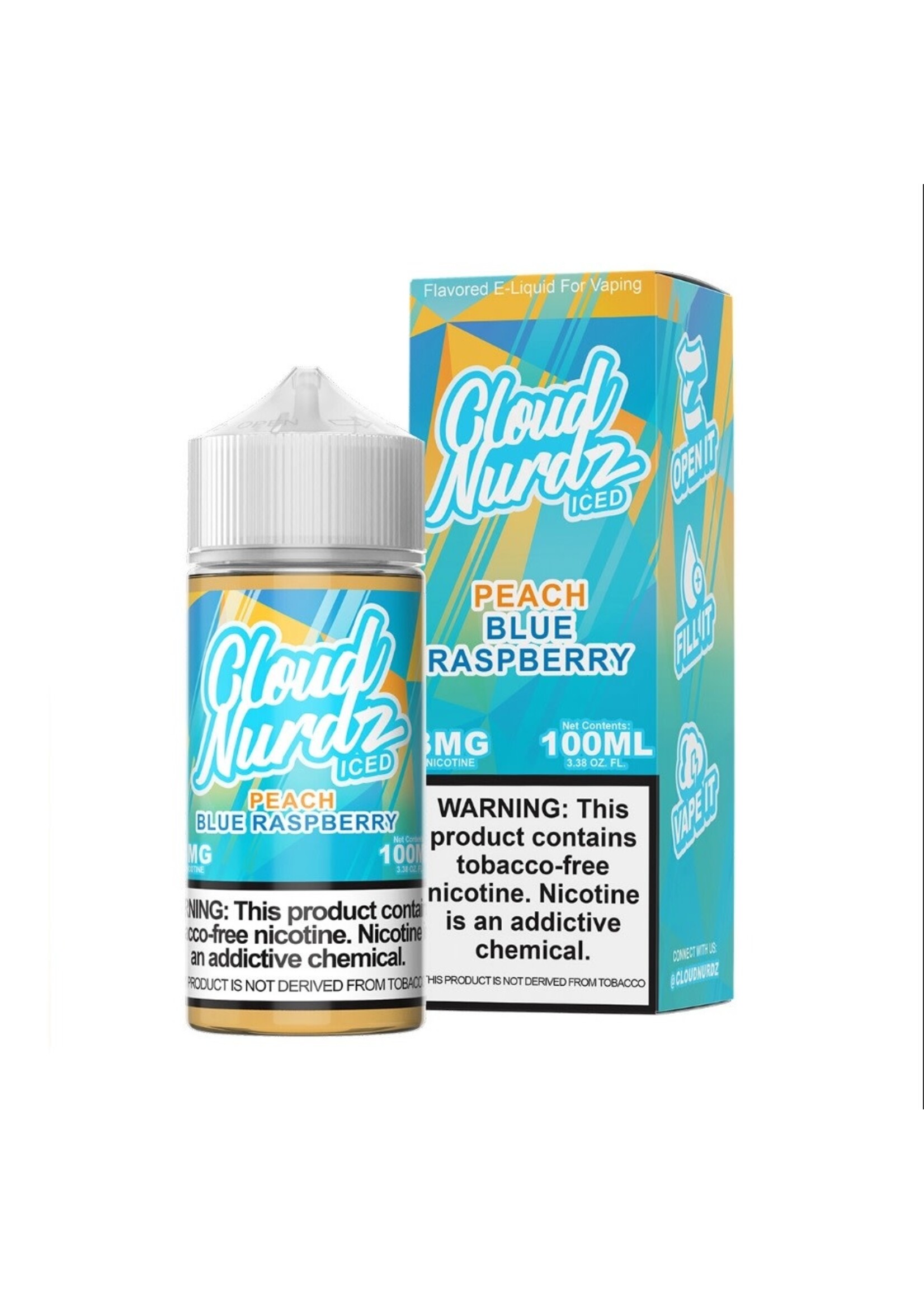 Cloud Nurdz E-Liquid Cloud Nurdz E-Liquid 100ml