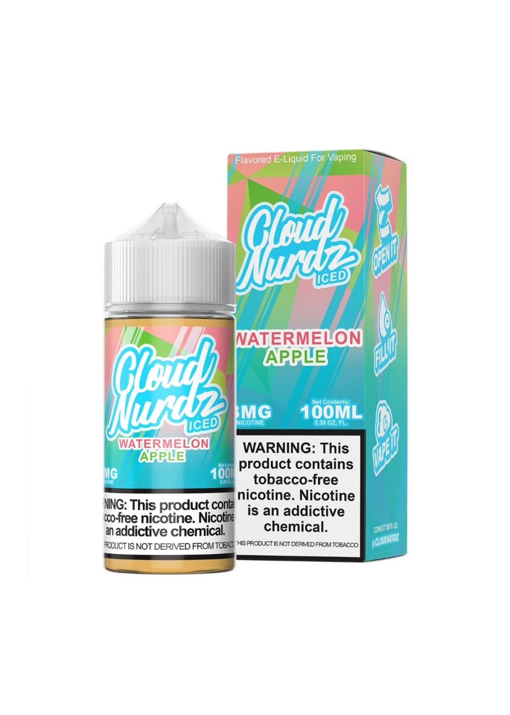 Cloud Nurdz E-Liquid Cloud Nurdz E-Liquid 100ml