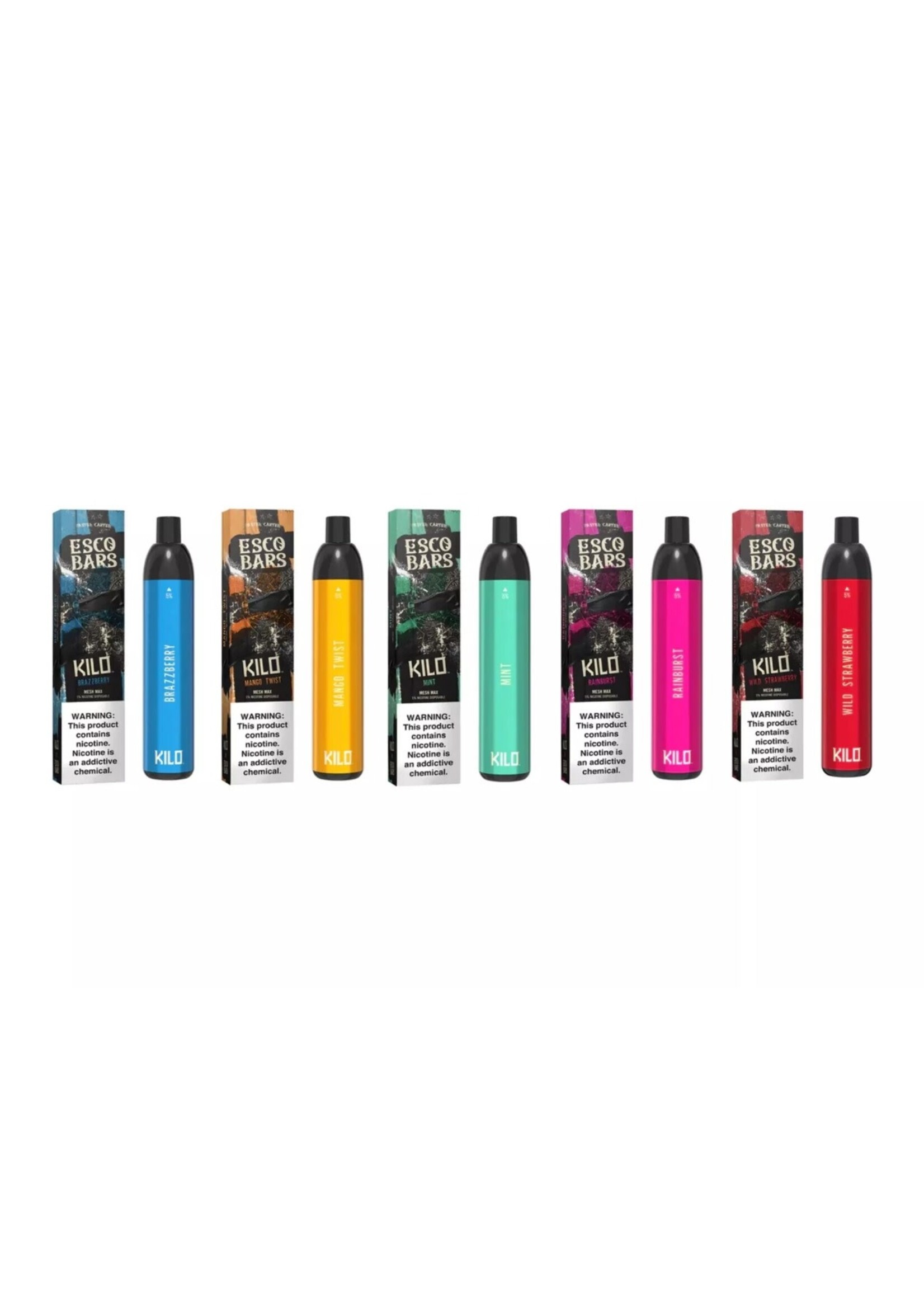 Kilo x Esco Bars Kilo Esco Bars - Disposable 9ml 5%