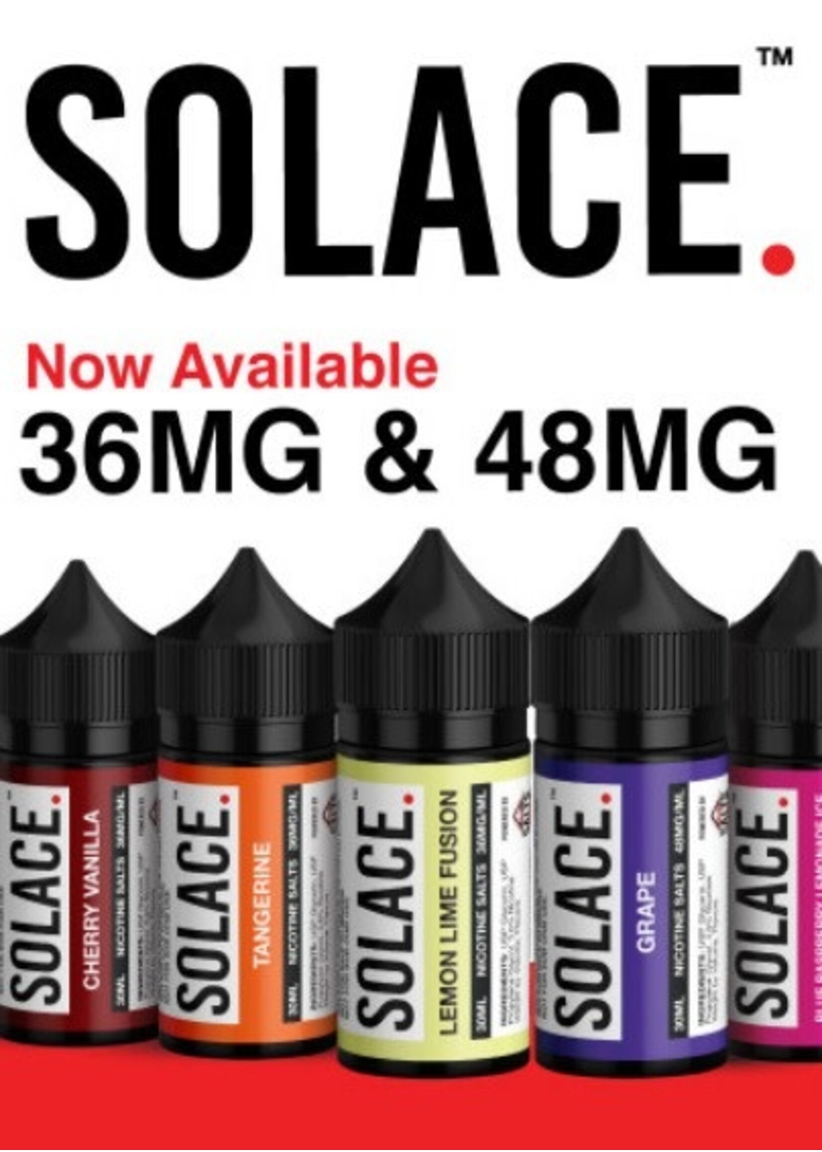 Solace Solace Nicotine Salt E-Liquid 30ml