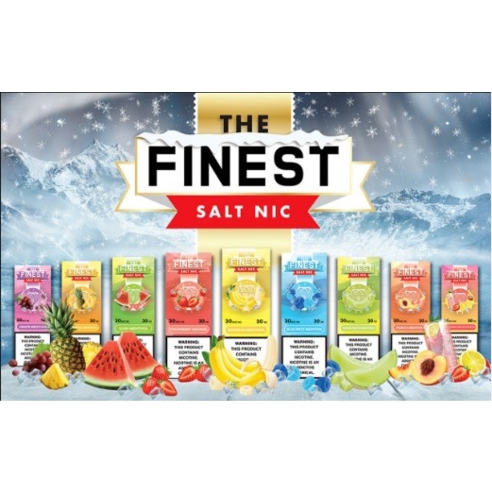 The Finest Series E-Liquid The Finest SaltNic Series Nicotine Salt E-Liquid 30ML