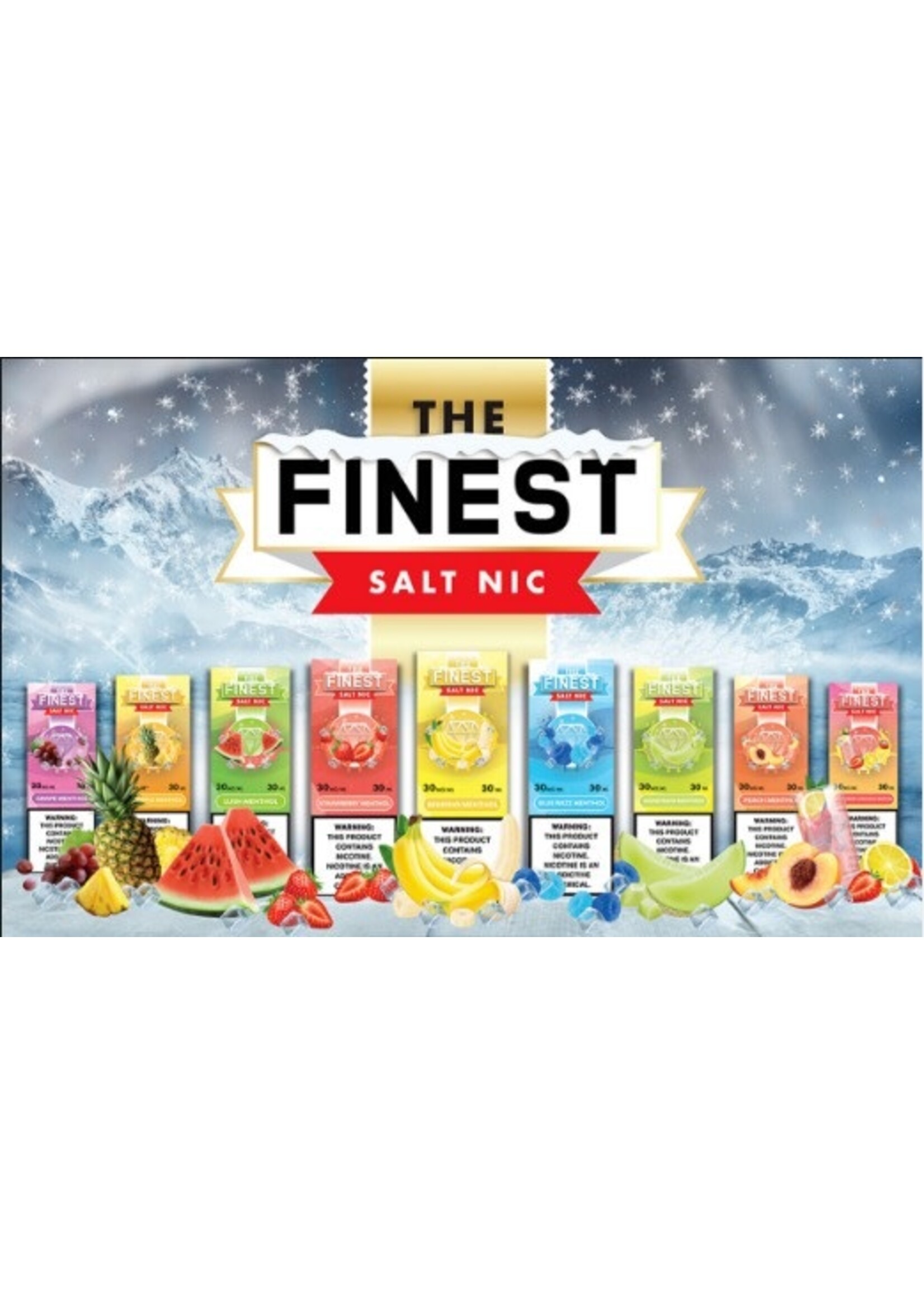 The Finest Series E-Liquid The Finest SaltNic Series Nicotine Salt E-Liquid 30ML
