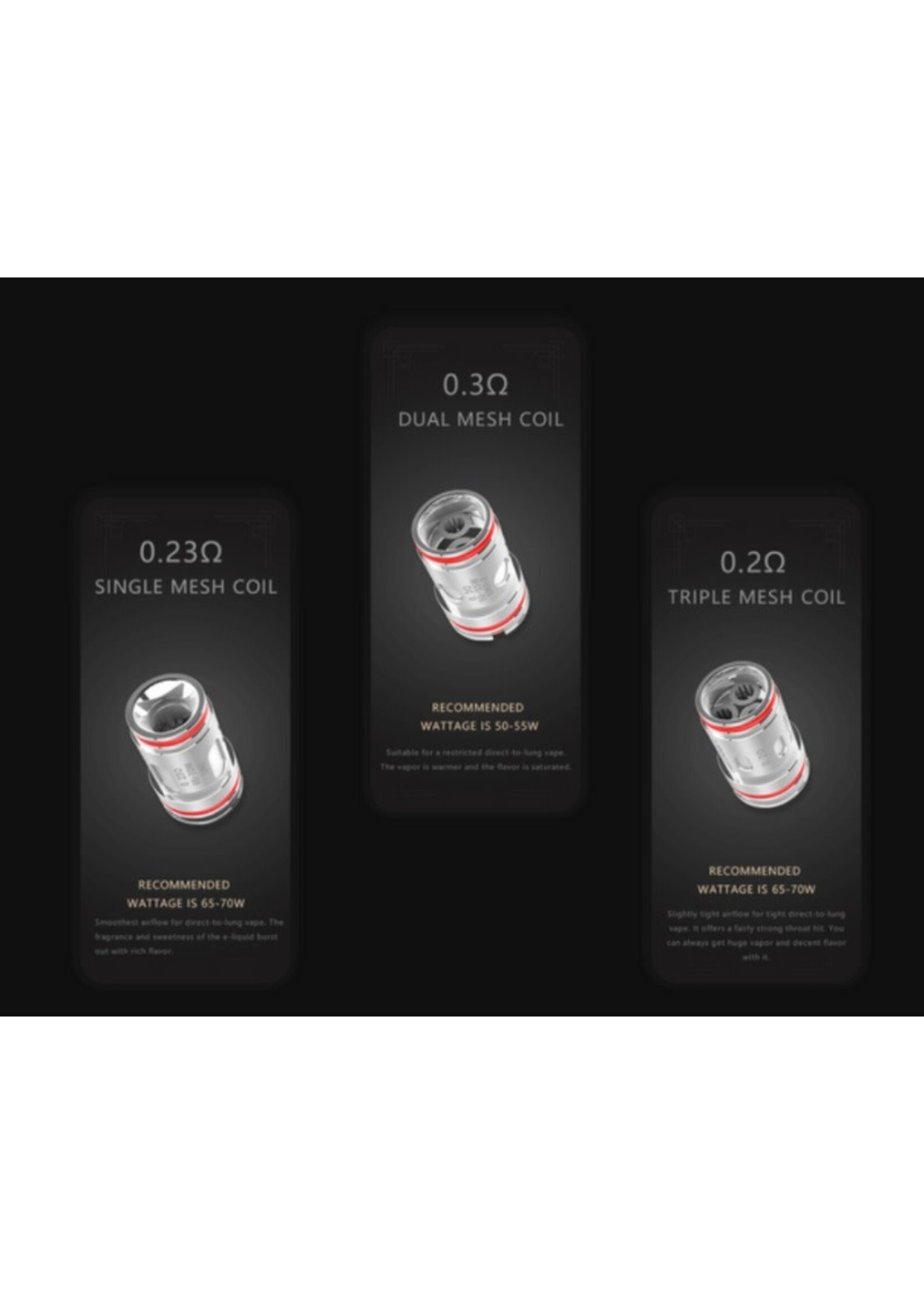UWELL UWELL - Crown V Replacement Coils - Pack of 4