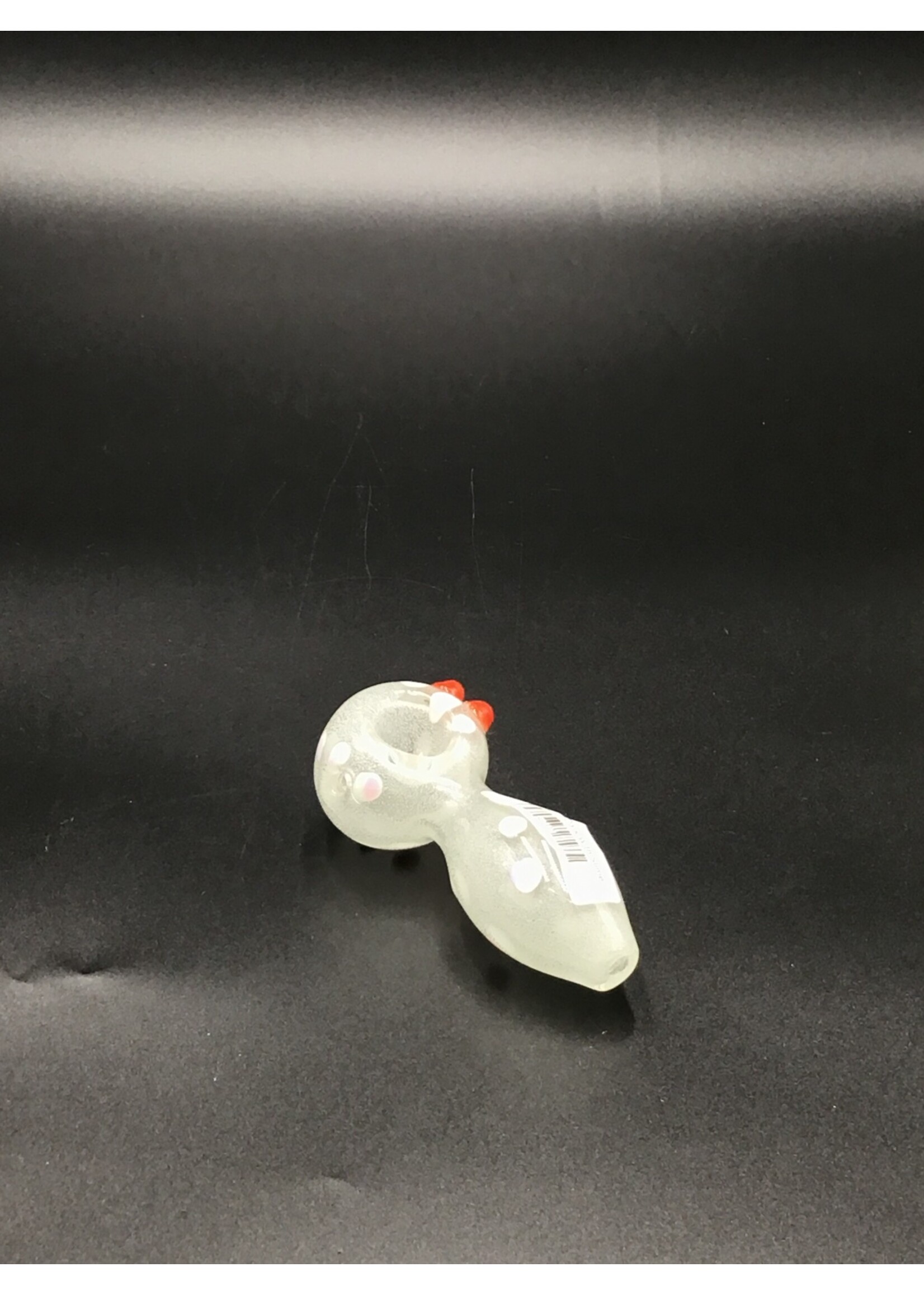 3.5'' Glow In The Dark With Slime Dot Spoon Pipe